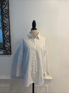 Calvin Klein White Women's Button-Down Shirt